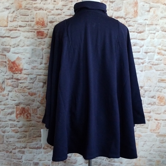 New Ugg Navy Pichot Hi-Lo Poncho - Picture 4 of 8